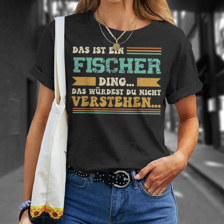 Das Ist Ein Fischer Ding Das Ist Ein Fischer Ding T-Shirt Geschenke für Sie