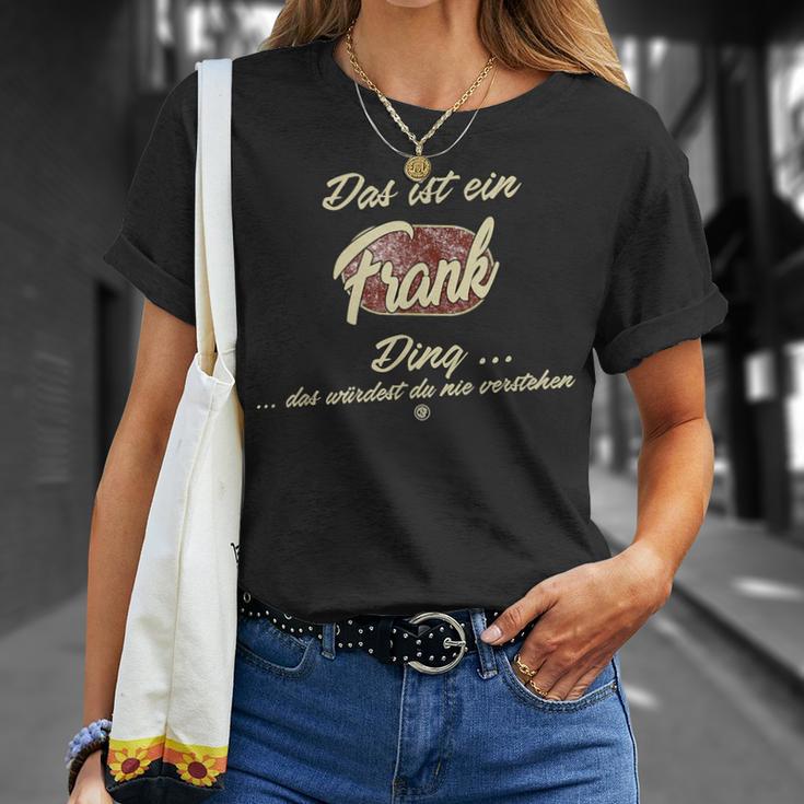 'Das Ist Ein Frank Ding' Family T-Shirt Geschenke für Sie