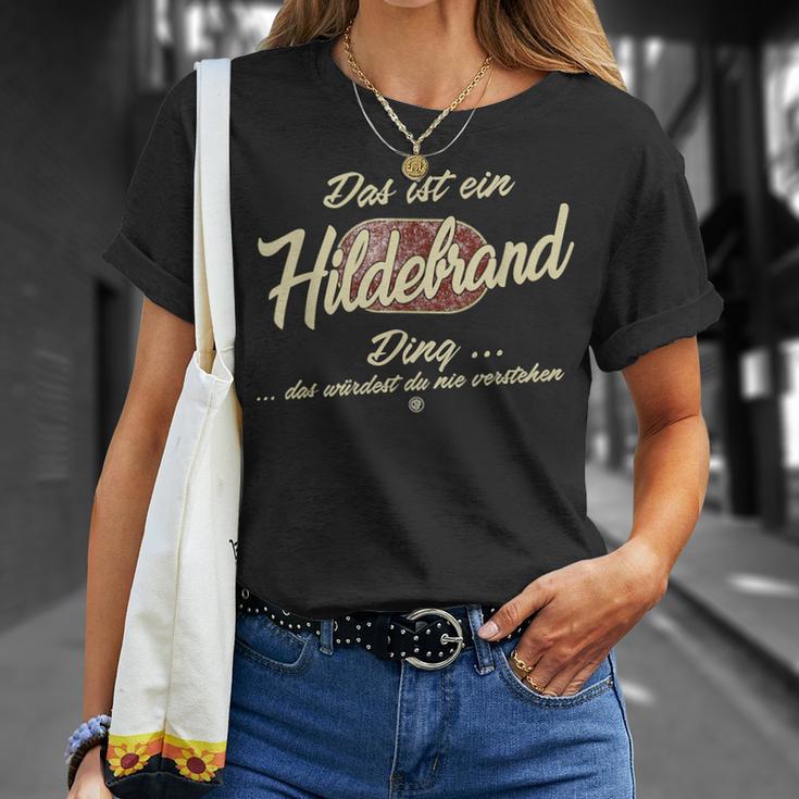 Das Ist Ein Hildebrand Ding Lustiges Familie Hildebrand T-Shirt Geschenke für Sie