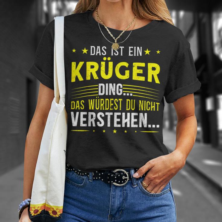 Das Ist Ein Krüger Ding S T-Shirt Geschenke für Sie