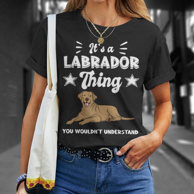 'Das Ist Ein Labrador Ding Labby Brown Labrador T-Shirt Geschenke für Sie