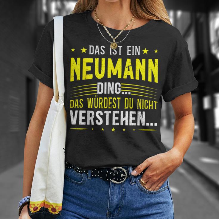 Das Ist Ein Neumann Ding Saying For Familie Neumann S T-Shirt Geschenke für Sie