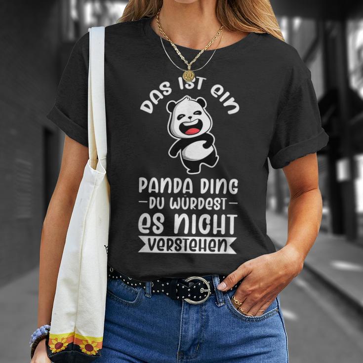 Das Ist Ein Panda Ding Panda Panda Bear T-Shirt Geschenke für Sie