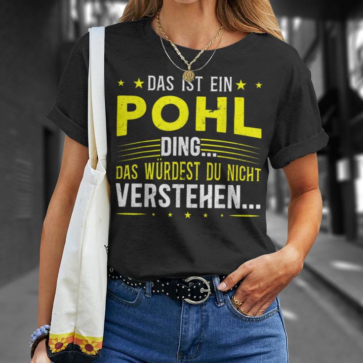 Das Ist Ein Pohl Ding Spruch Für Familie Pohl T-Shirt Geschenke für Sie