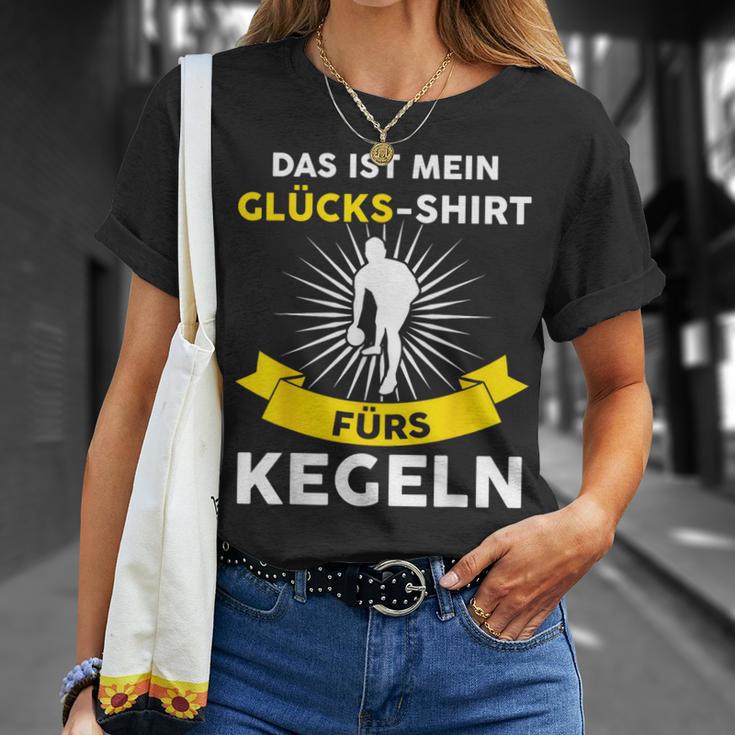 Das Ist Mein Glücks- Für Kegeln Bowling Kegels T-Shirt Geschenke für Sie