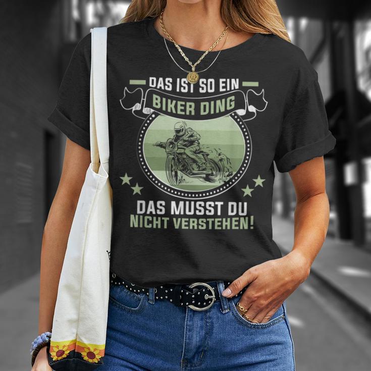 Das Ist So Ein Biker Ding Motorradfahrer Biker T-Shirt Geschenke für Sie