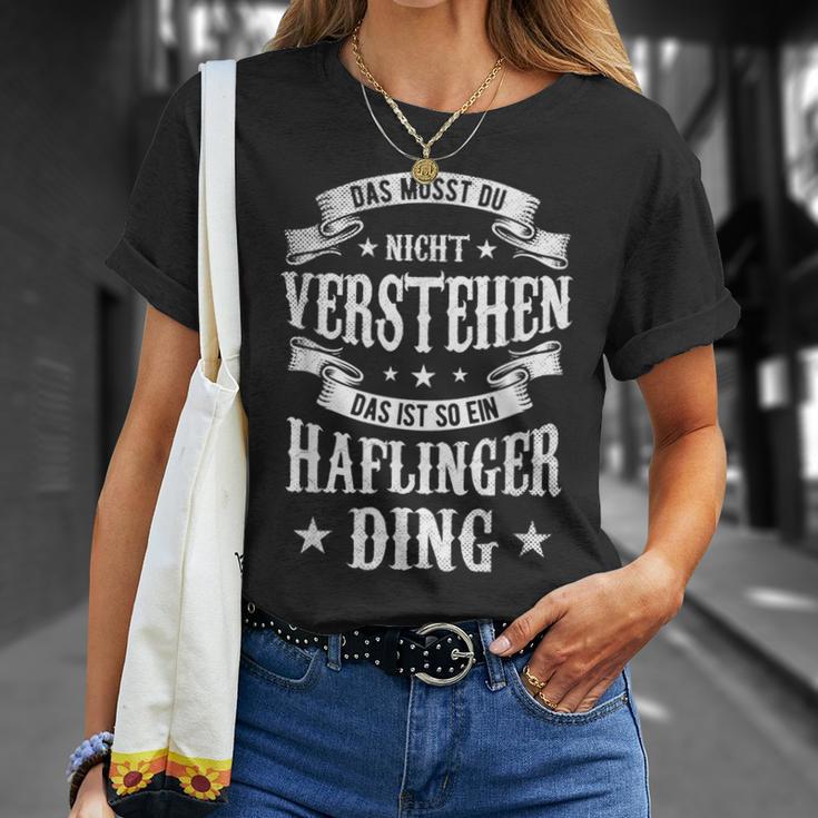 Das Musst Du Nichtertsehen Das Ist So Ein Haflinger Ding T-Shirt Geschenke für Sie