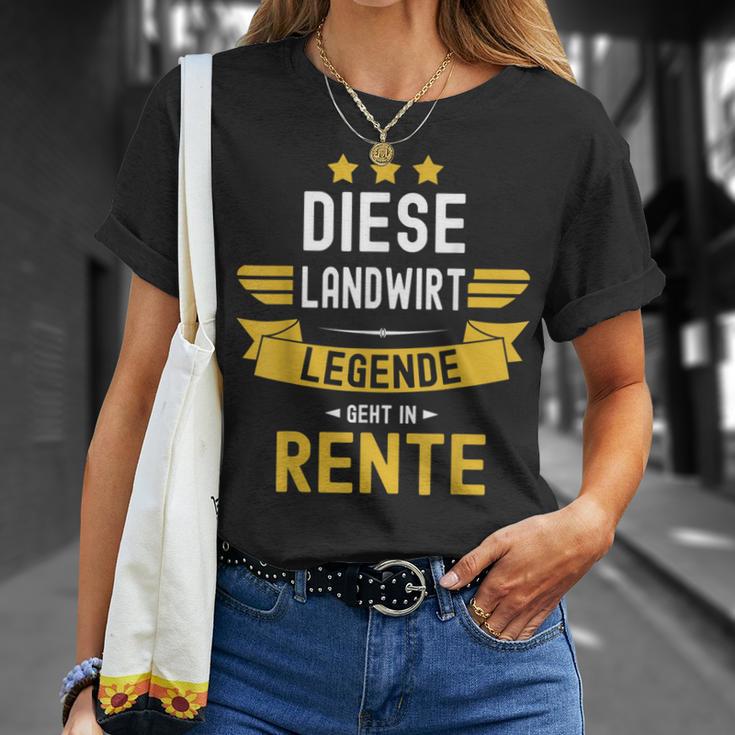 Die Legende Geht In Rente Geht In T-Shirt Geschenke für Sie