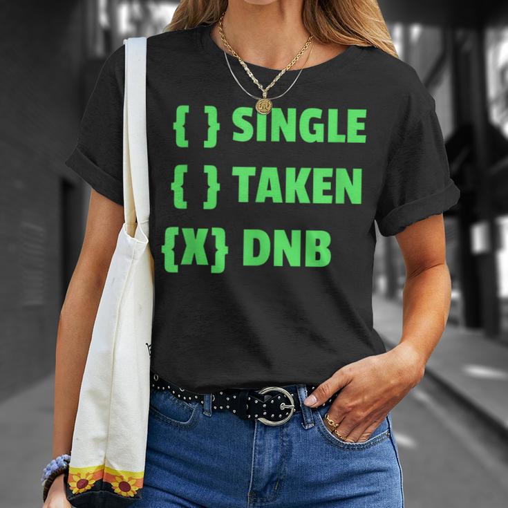 Drum And Bass Single Taken Dnb Drum & Bass T-Shirt Geschenke für Sie