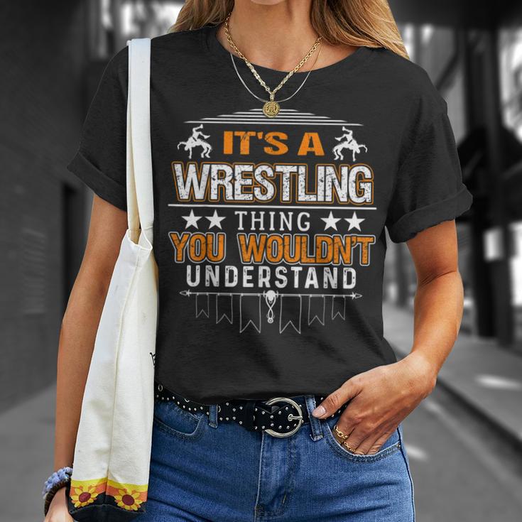 Es Ist Ein Wrestling-Ding Wrestler Fan Meme T-Shirt Geschenke für Sie