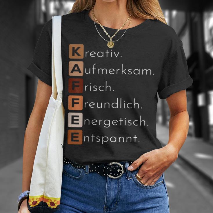 Coffee Lovers Women T-Shirt Geschenke für Sie