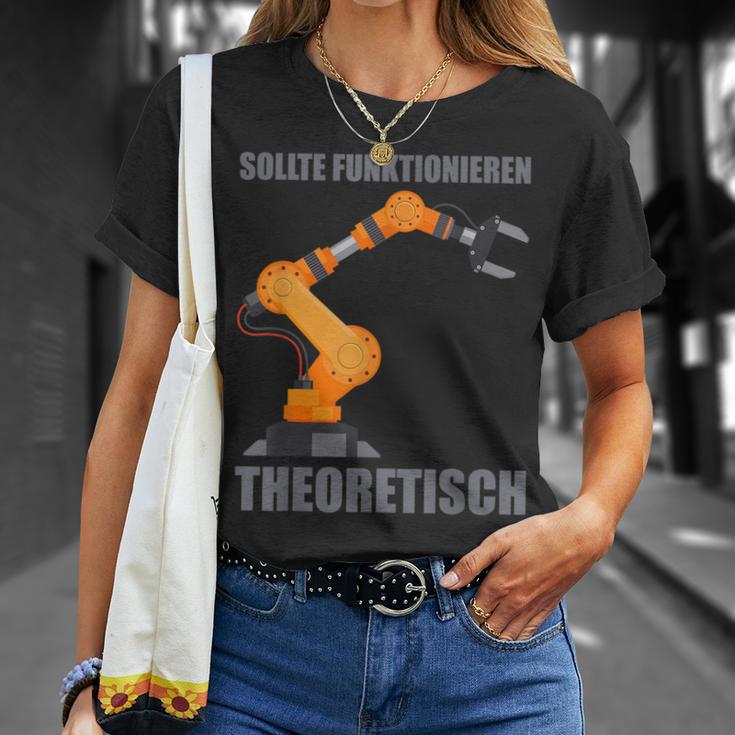 Engineering Robot Engineering Electric Engineer T-Shirt Geschenke für Sie