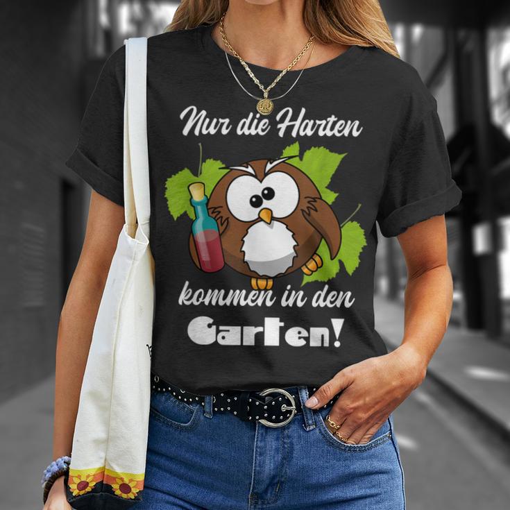 Sayings Nur Die Hart Kommen In Den Garten T-Shirt Geschenke für Sie