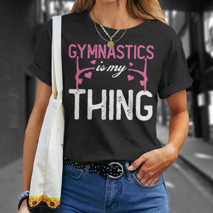 Gymnastik Ist Mein Ding Akrobatik Akrobatin Turnen T-Shirt Geschenke für Sie