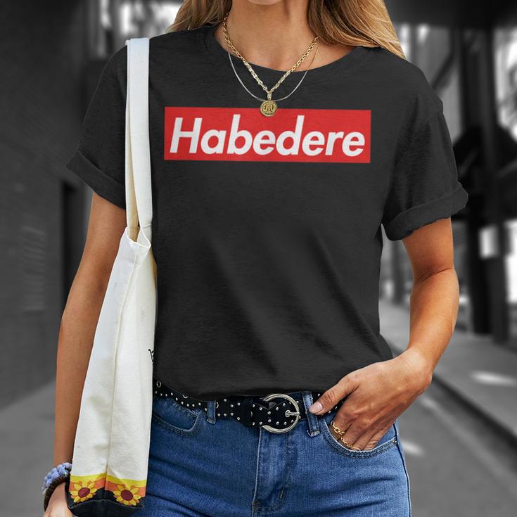 Habedere Red Box Logo Habe Die Ehre Bavarian T-Shirt Geschenke für Sie