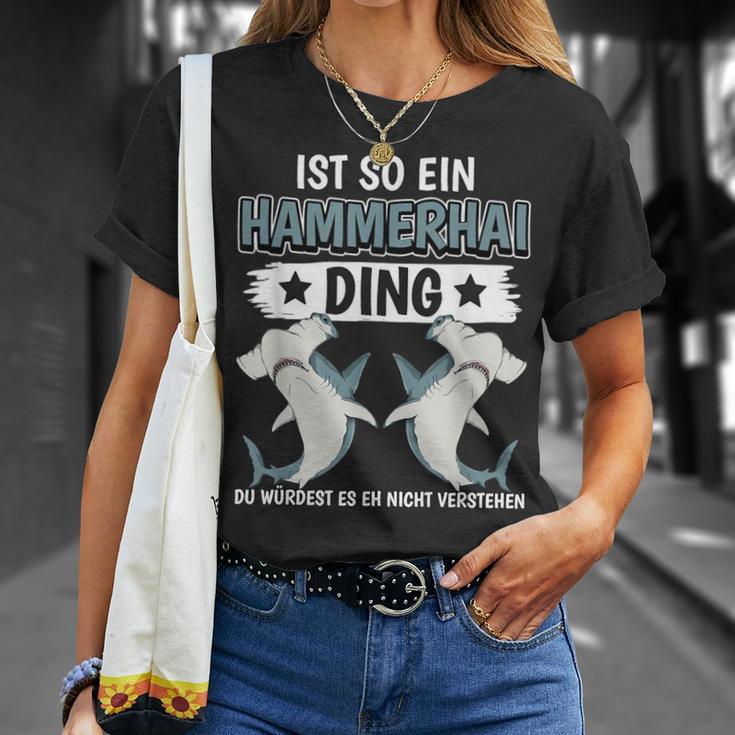 Hammerhaie Sachen Ist So Ein Hammerhai Ding Hammerhai T-Shirt Geschenke für Sie