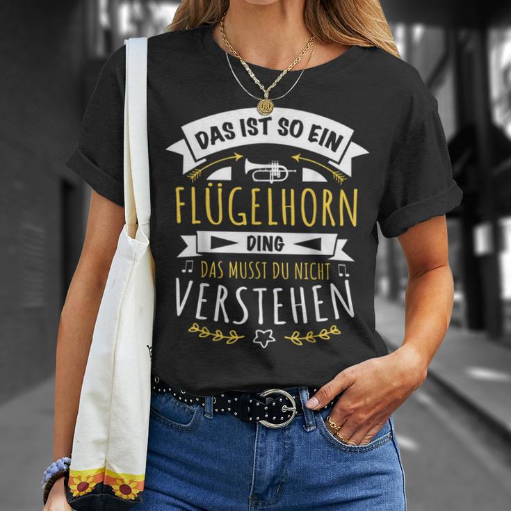 Horn Musiker Das Ist So Ein Flugelhorn Ding T-Shirt Geschenke für Sie