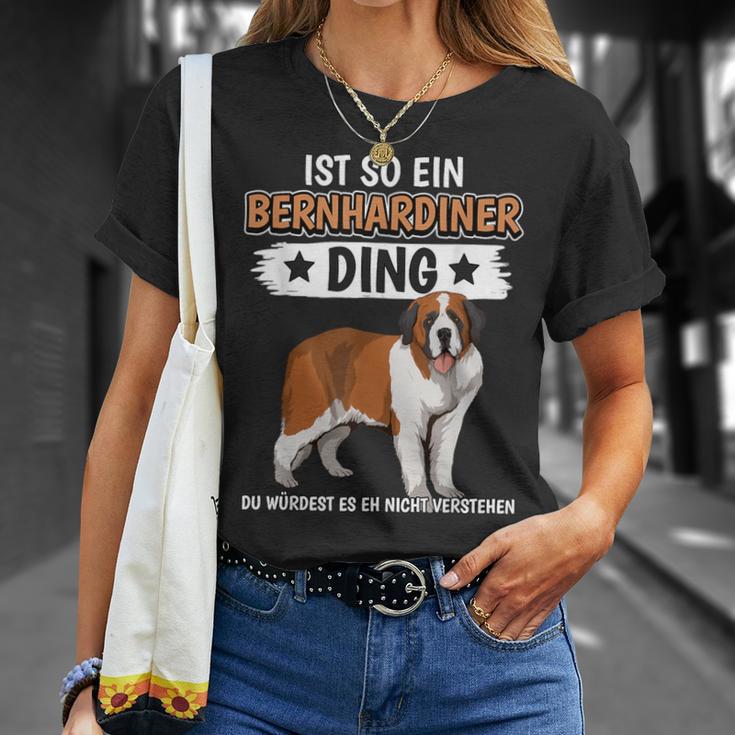 Hundehalter Ist So Ein Bernhardiner Ding Bernhardiner T-Shirt Geschenke für Sie