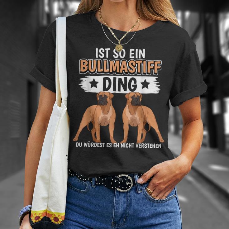 Hundehalter Sachen Ist So Ein Bullmastiff Ding Bullmastiff T-Shirt Geschenke für Sie