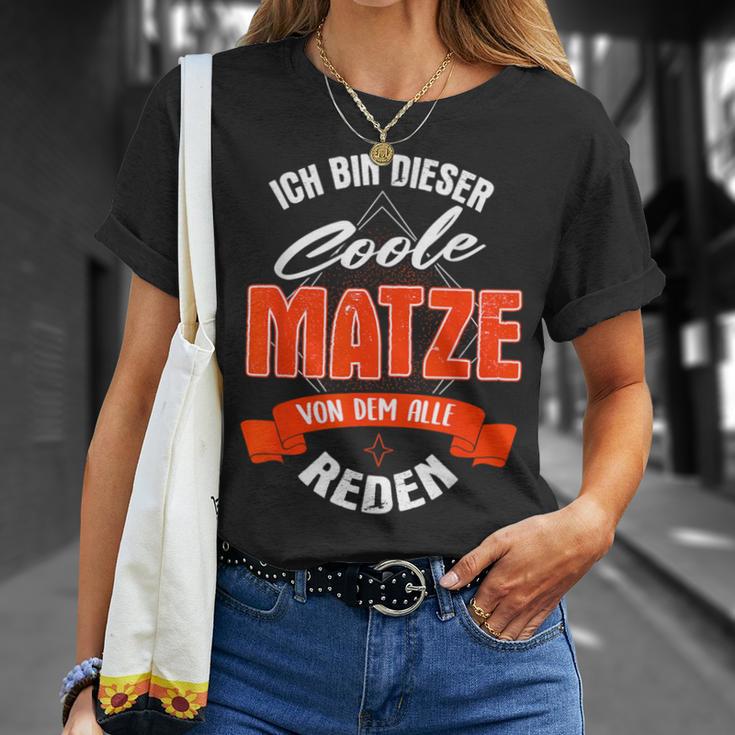 Ich Bin Dieser Coole Matzeon Dem Alle Reden T-Shirt Geschenke für Sie