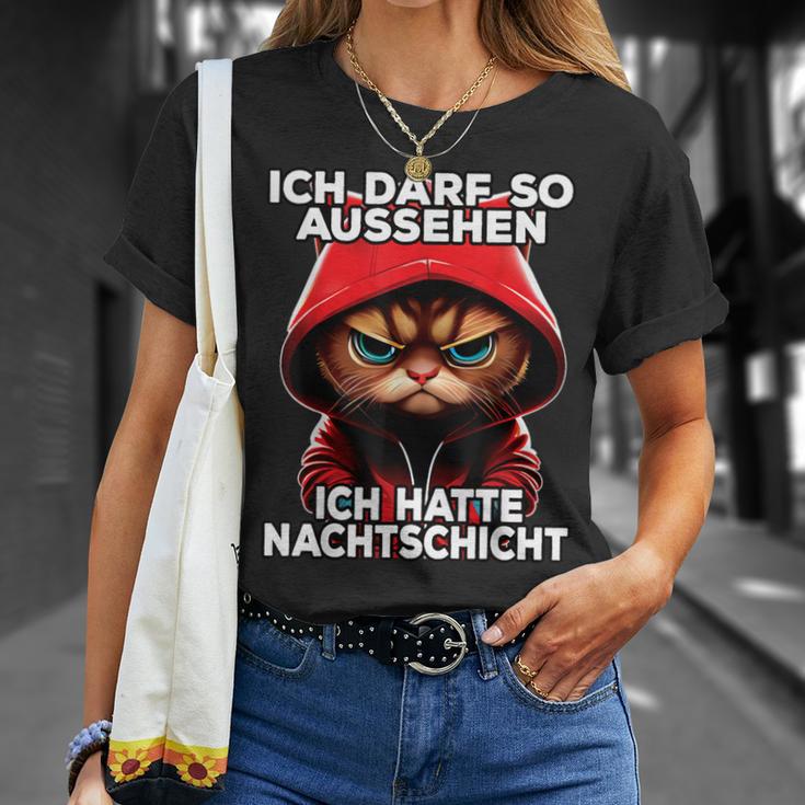 I Ich Kann So Sehen Ich Hatte Cat T-Shirt Geschenke für Sie