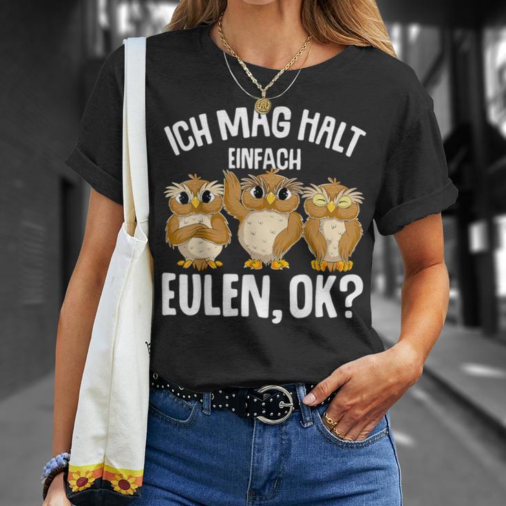 Ich Mag Halt Owls Children's Girls' S T-Shirt Geschenke für Sie