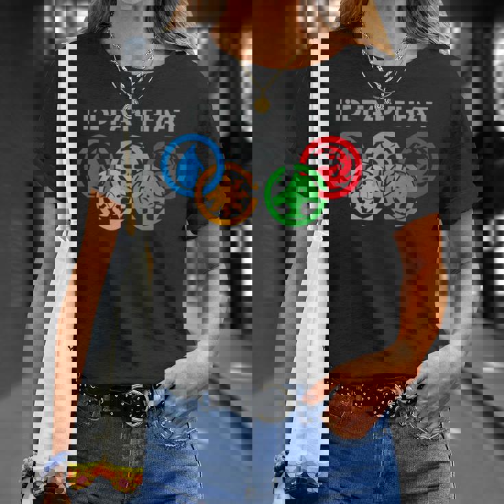 I'd Tap That Card Games Untapped Lands Card Games Lovers T-Shirt Gifts for Her