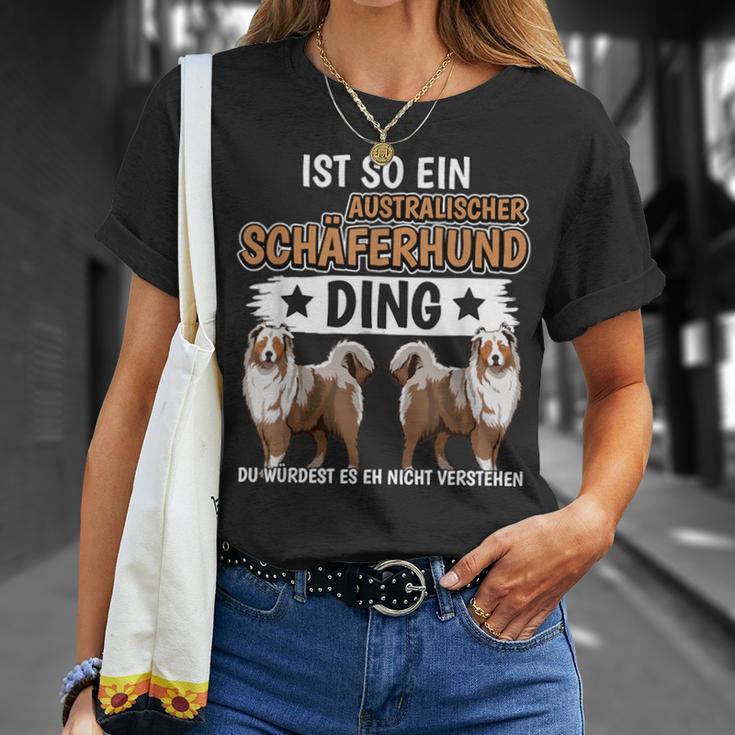 Ist So Ein Australischer Schäferhund Ding Aussie T-Shirt Geschenke für Sie