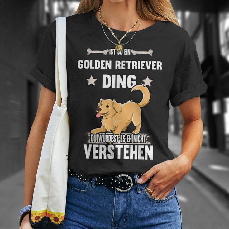 Ist So Ein Golden Retriever Ding Dog Slogan T-Shirt Geschenke für Sie