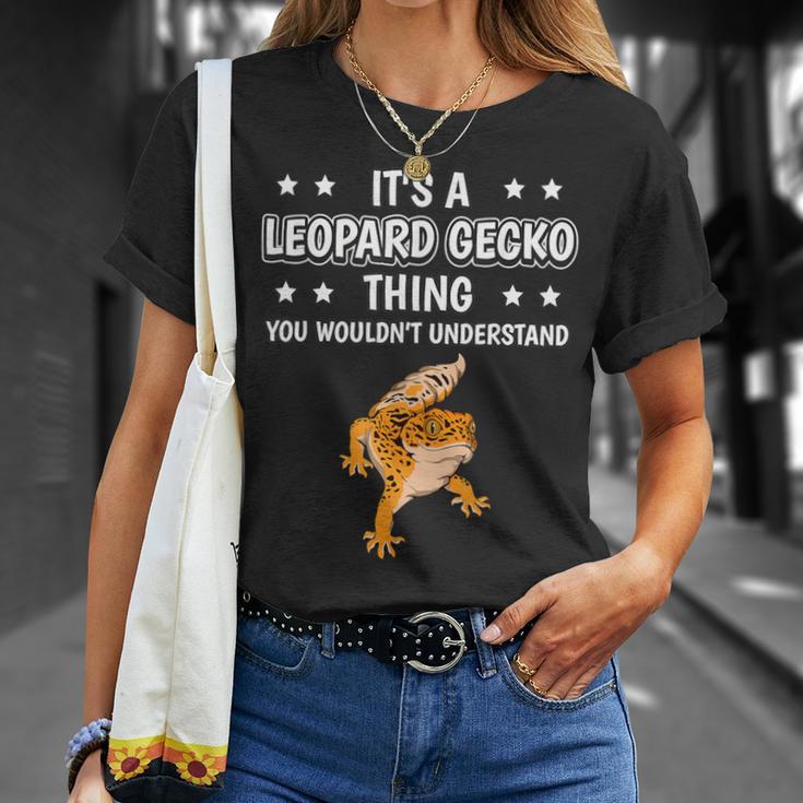 Ist So Ein Leopardgecko Ding Lustiger Spruch Leopardgeckos T-Shirt Geschenke für Sie