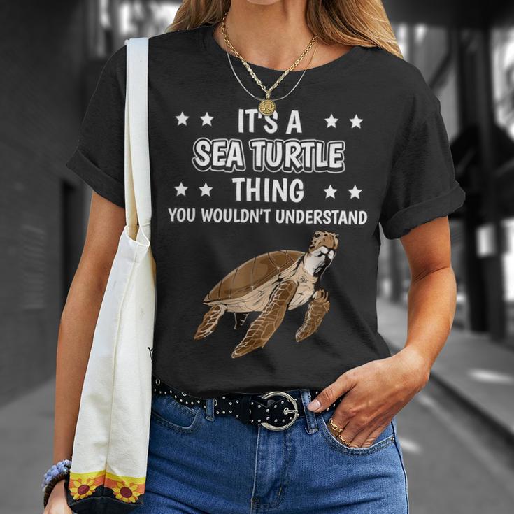 Ist So Ein Meeresschildkröte Ding Spruch Schildkröte T-Shirt Geschenke für Sie