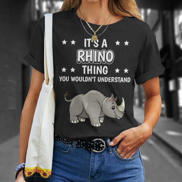 Ist So Ein Nashorn Ding Lustiger Spruch Nashörner T-Shirt Geschenke für Sie