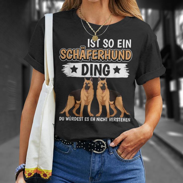 Ist So Ein Schäferhund Ding Deutscher Schäferhund T-Shirt Geschenke für Sie