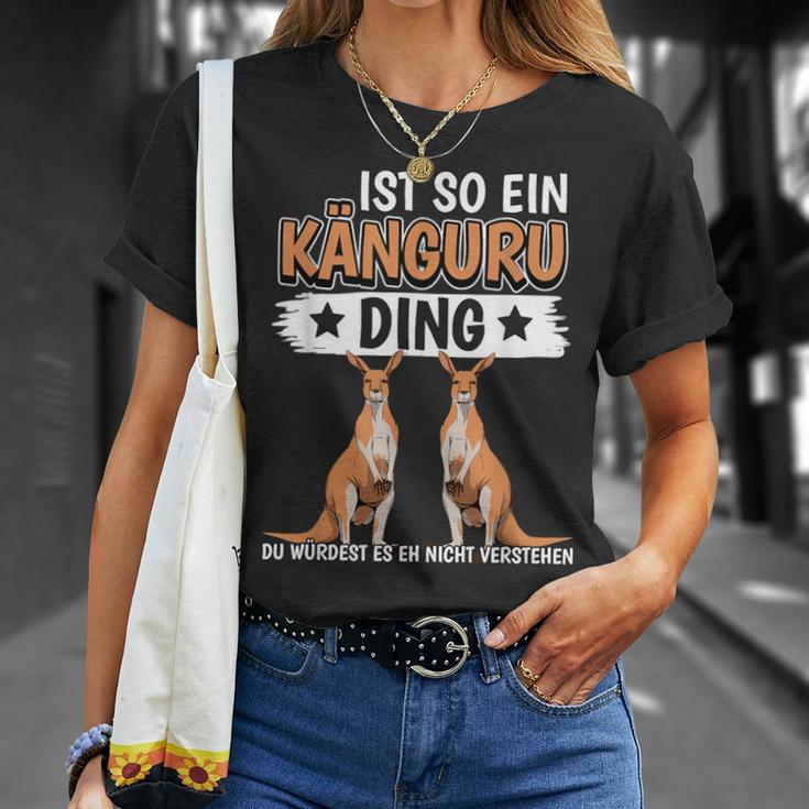 Kängurus Sachen Ist So Ein Känguru Ding Känguru T-Shirt Geschenke für Sie