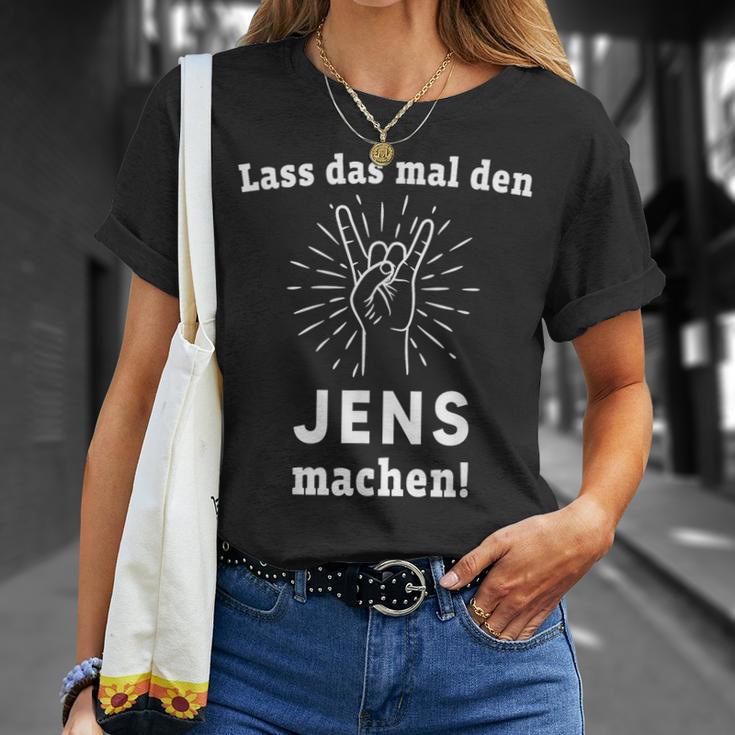 Lass Das Mal Den Jens Machen First Name T-Shirt Geschenke für Sie