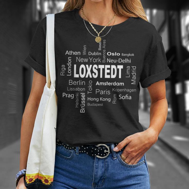 Loxstedt New York Berlin Loxstedt Meine Hauptstadt T-Shirt Geschenke für Sie