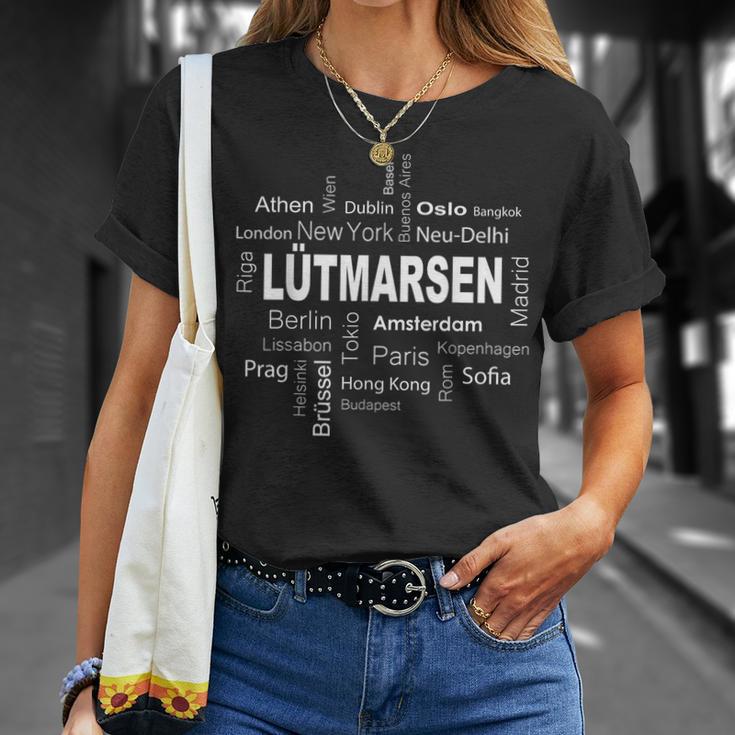 Lütmarsen Lütmarsen Meine Hauptstadt T-Shirt Geschenke für Sie