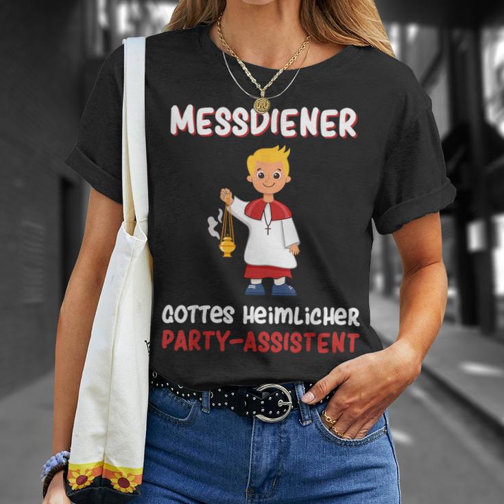 With Ministrant Sternsinger Ministranten Messdienerin Messdiener T-Shirt Geschenke für Sie