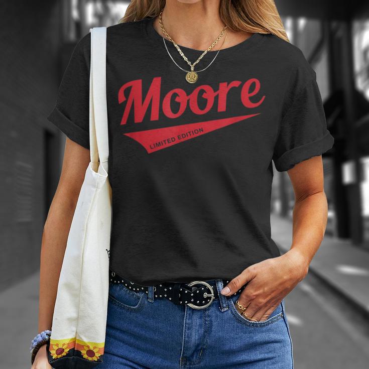 Moore Limited Edition Pärchen Nachname T-Shirt Geschenke für Sie