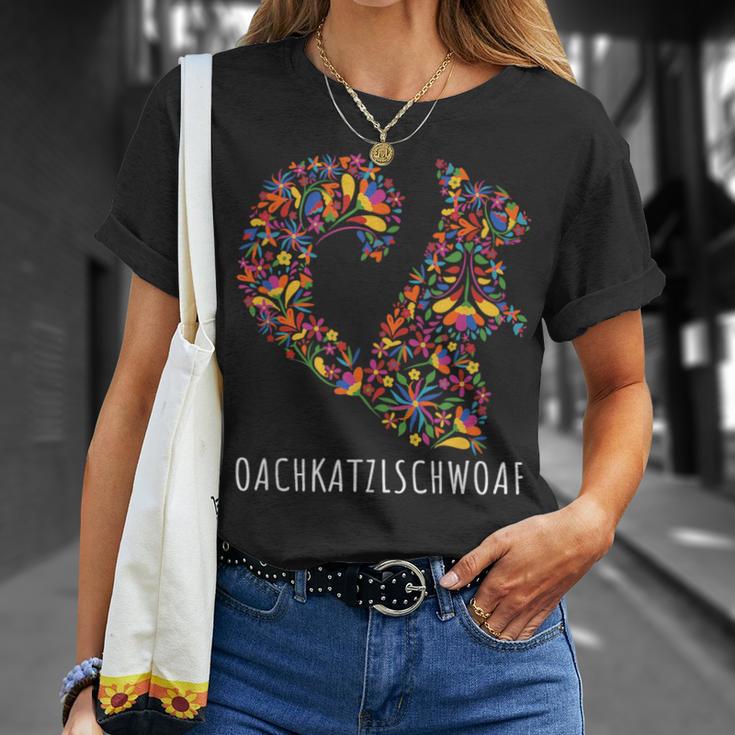 Oachkatzerlschwoaf Squirrel Tail Flowers T-Shirt Geschenke für Sie