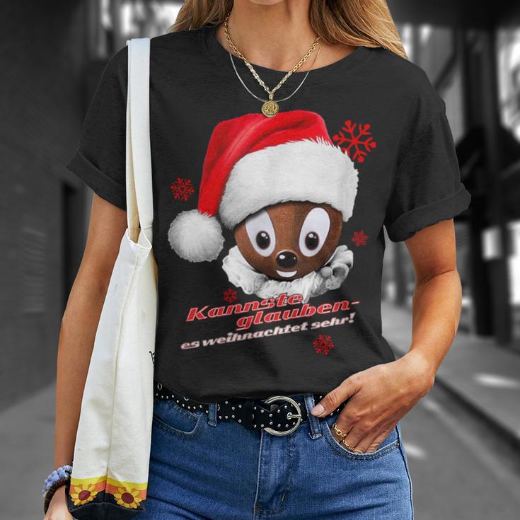 Pittiplatsch Kannste Glauben Es Weihnachtet Sehr T-Shirt Geschenke für Sie