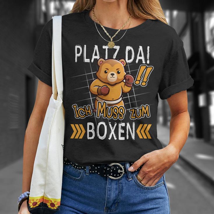 Platz Da Ich Muss Zum Boxing Bear Boxer T-Shirt Geschenke für Sie