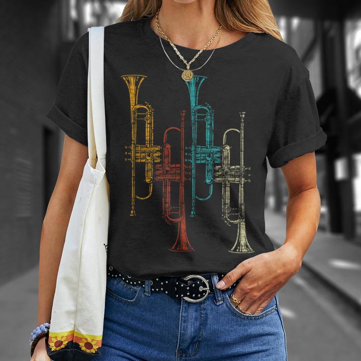 Retro Trumpet T-Shirt Geschenke für Sie