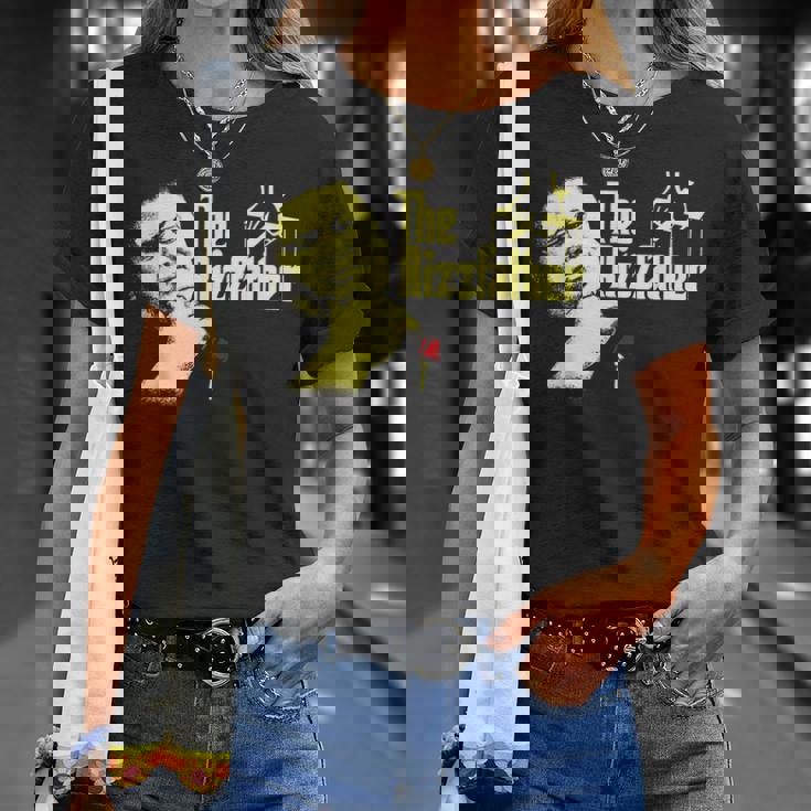 T-shirt Humour 'The Rizzfather' - Motif Drôle The Rizzler/Godfather, Taille S à 5XL, Coton Gildan 5000