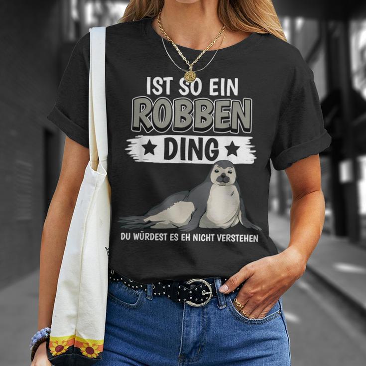 Robben Seehund Sachen Ist So Ein Robben Ding Seal T-Shirt Geschenke für Sie