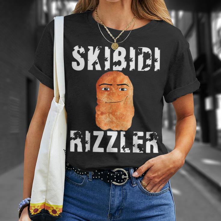 Skibidi Toilet Rizzler Meme Memes Brainrot Memes Rizz T-Shirt - Thegiftio