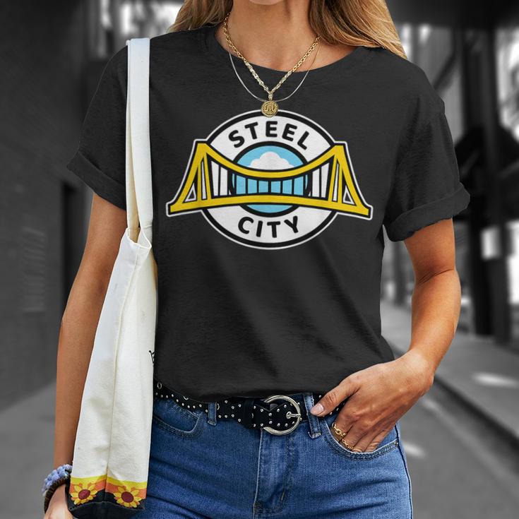 Sl City Pittsburgh Logo Der Stadt Der Brücken T-Shirt Geschenke für Sie