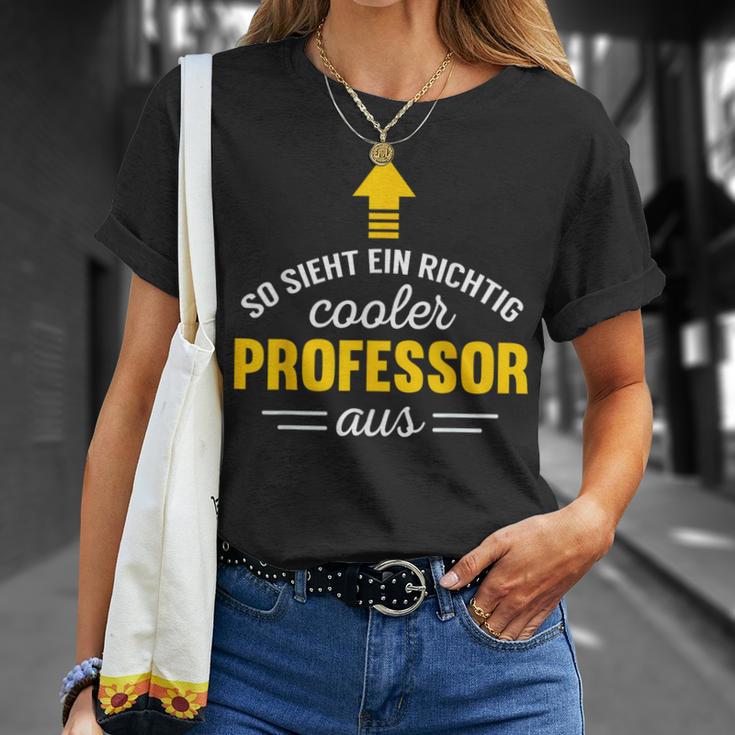 So Sieht Ein Cooler Professor Aus T-Shirt Geschenke für Sie