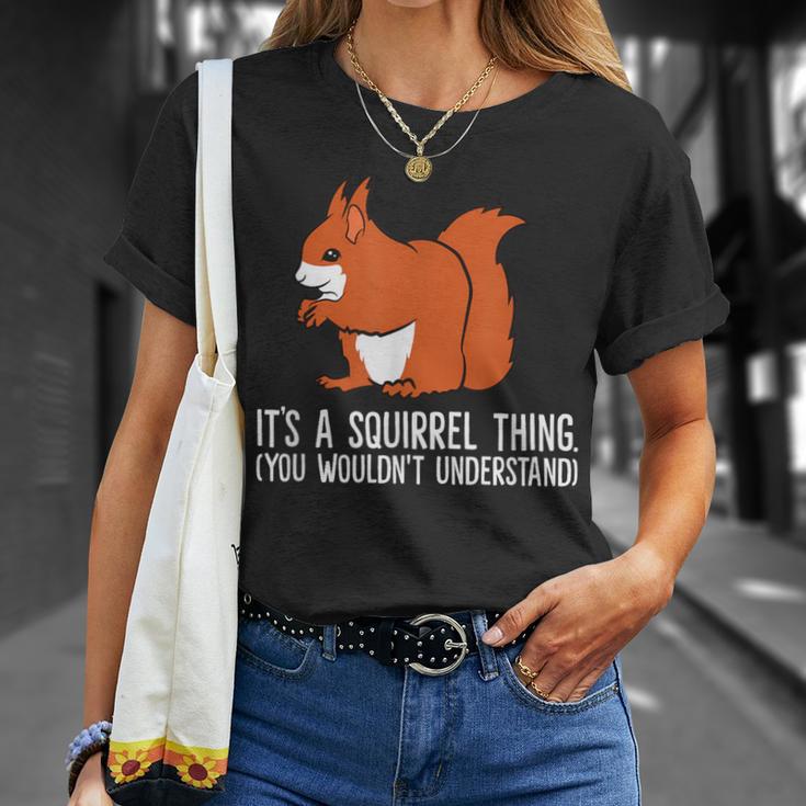 Squirrel Es Ist Ein Squirrel-Ding Das Du Nicht Understand S T-Shirt Geschenke für Sie