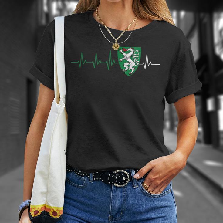 Steiermark Steirisch Crest Heartbeat Steirer T-Shirt Geschenke für Sie